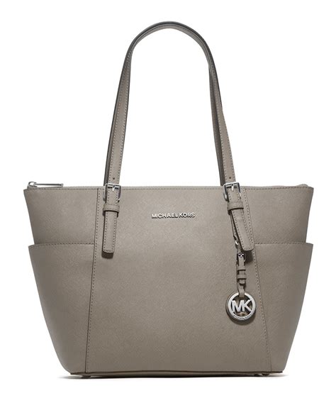 michael kors grey jet set tote|michael kors jet set duffle.